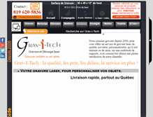 Tablet Screenshot of grav-i-tech.com